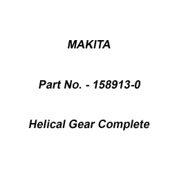 Makita Helical Gear Complete Size 49 mm Suitable For MT430, Part No 158913-0-picture-12