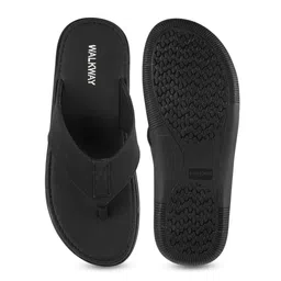 WALKWAY by Metro Men Solid Synthetic Thong Flip-Flops image 3
