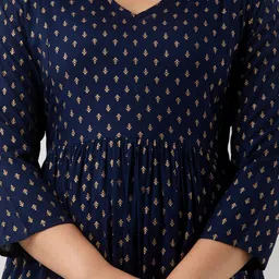 Step Queen Women Ethnic Motifs Printed Maternity Kurta image 2