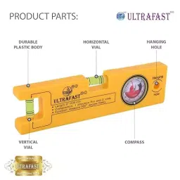 ULTRAFAST UF-CL-200MM 8 inch Length Torpedo Level image 3