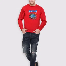 Obaan Men Printed Pullover Sweatshirt-picture-24