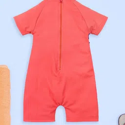 KiddoPanti Girls Shark Printed Swim Legsuit image 3