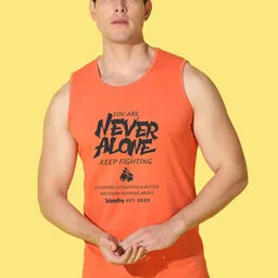 WOOSTRO Pack of 2 Printed Combed Cotton Innerwear Vests with Intelliease Technology image 4