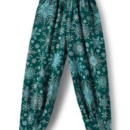 Tiara Girls Printed Long Sleeves Tunic With Salwar & Teddy Chain image 2