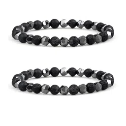 EDMIRIA Unisex Black Bracelet-picture-35
