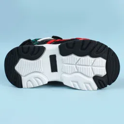 Cute Walk by Babyhug Sandals With Velcro Closure - Black image 5
