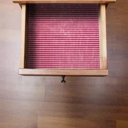 Mopak Decor Pink Set of 1 Regular Shelf Liner Organisers image 4