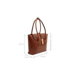 Hidesign Geisha 04 Tan Women's Laptop Bag - (45 X 8 X 31 Cms) (L) image 3