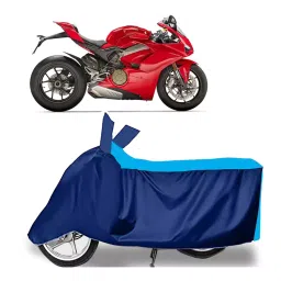 Auto Pearl Two Wheeler Cover for Ducati Panigale - Cyan, Blue-picture-31