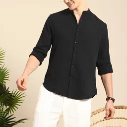 Mast & Harbour Men Solid Casual Shirt-picture-40