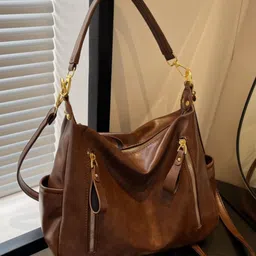 KPOP Women Solid Structured Shoulder Bag-picture-37