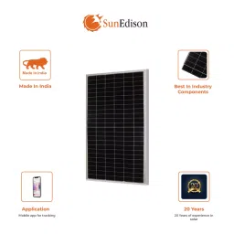 SunEdison Polycrystalline 330 Watt 12 V Solar Panel With 1 Years Power Output  Warranty image 2