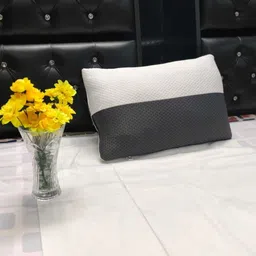 Y&A'M Grey Fibre Filled Cotton Ultra Soft Sleep Pillow image 3