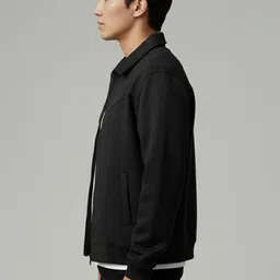 Maniac Men Fleece Bomber Jacket image 2