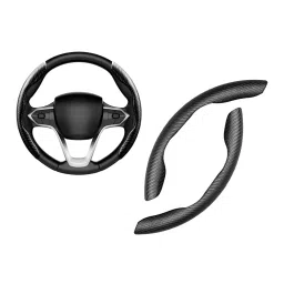 CARIZO CI224412 Carbon Fiber Pattern Non-Slip Steering Wheel Cover for Toyota Glanza (Set of 2)-image-16