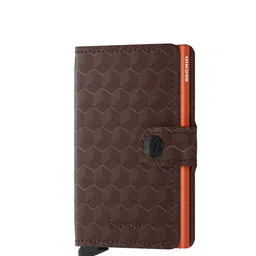 SECRID Brown-Orange Optical Miniwallet Optical image 1