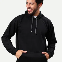 Mad Over Print Men Printed Hooded Sweatshirt image 3