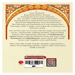 rupa publications Illustrated Book of Mythology: Curses and Boons By Deepak M R- English image 2