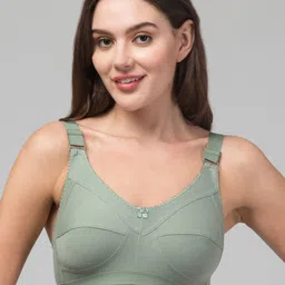 FUNAHME Pack Of 3 Non Wired Non Padded Minimizer Bras image 5