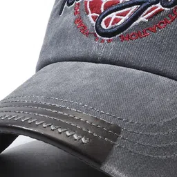 Mast & Harbour Unisex Embroidered Cotton Baseball Cap image 2