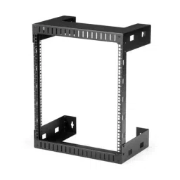 StarTech.com Black 12U Steel Server Rack with Single Frame 27.2 x 21.3 x 5.3in, RK12WALLO-picture-15