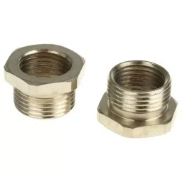 RS PRO Thread Converter Conduit Fitting 16 mm Nominal Size Brass Silver, PG11-M16-picture-29