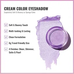 Oulac Long Lasting Shimmer Cream Color - 6 g - Vibrancy - 04 image 5