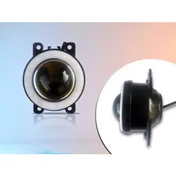 Auto Pearl LED Lens Fog Light with Halo Ring Angel Eye Front Compatible For Ford Fusion, Asin_AngelEye_DRL_Fusion image 3