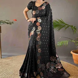 KALINI Woven Design Zari Banarasi Saree-picture-35