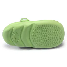 Babyoye Clogs with Back Strap Closure - Green image 5