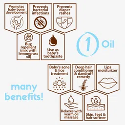 Coco Crush Combo of Virgin Coconut Oil, White Sesame Oil & Kalonji Black Seed Oil | Cold-Pressed & 100% Natural | Pack of 3, 200ml each, 600ml image 5