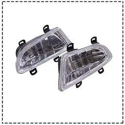 Auto Pearl Car Fog Lamp Light with Wiring Kit Compatible For Hyundai Accent (Set of 2) image 5