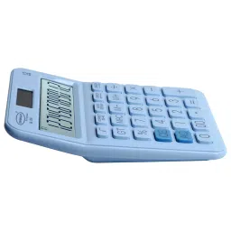 Bambalio 12 Digit Blue Electronic Calculator Large LCD Display, BL-350 image 3