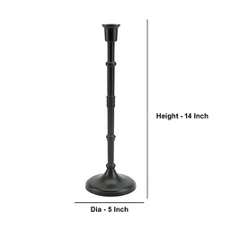 Hind Decor Black Candle Holder-picture-35