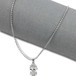 Utkarsh Silver-Plated Contemporary Pendants with Chains image 4