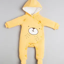 Ed-a-Mamma Baby Kids Printed Hooded Sleepsuit-picture-50
