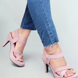 The arwah Women Open Toe Stiletto Heels-picture-33