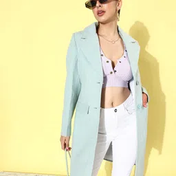 4WRD by Dressberry Notched Lapel Collar Trench Coat-picture-10