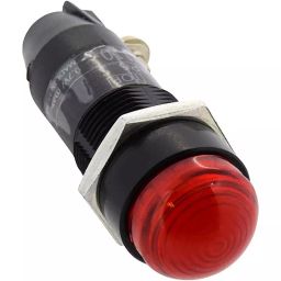 IDEC AP6S Type Small Indicator Light Dome 16 mm Mounting Hole and Red Color, AP6DS52MR-picture-12