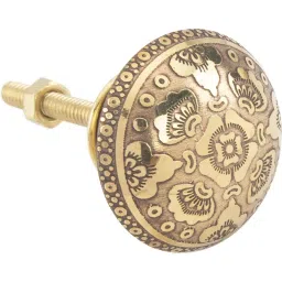 Atom 38.1 mm (1.5 inch) Brass Multicolor Glossy Finish Cabinet/Drawer Handle, BK-ORCHID-106 (Pack of 6) image 2