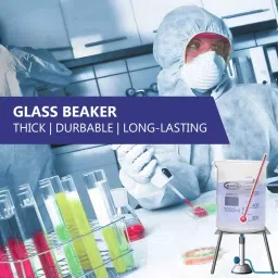 Glassco GC-229.202.P5 Scientific Glass Beaker Low Form with Pouring Spout 1000 ml (Pack of 3 Pcs) image 2