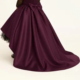 TILISM Net Fit & Flare Maxi Dress image 5