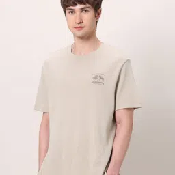 U.S. Polo Assn. Denim Co. Round Neck Pure Cotton Relaxed Fit T-shirt-picture-32