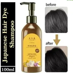 CHIWA Hair Dye Shampoo - 100 ml - Black-picture-19