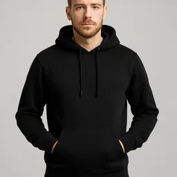 CKARFE Men Hooded Pullover Sweatshirt-image-5