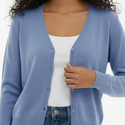 glitchez V-Neck Cardigan image 4