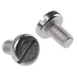 RS PRO Slot Pan A4 316 Stainless Steel Machine Screws DIN 85 M5x8 mm, 189434 (Bag of 100 pcs)-image-40