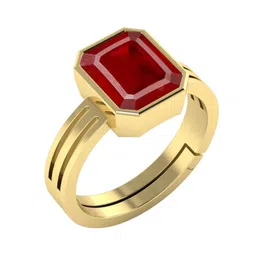 RRVGEM 9.25 Ratti 8.60 KT Ring Gemstone Gold Plated Adjustable Ring-picture-17