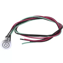 RS PRO Illuminated Push Button Switch Momentary 16 mm SPST Green LED 36 V DC, 1758482 image 3