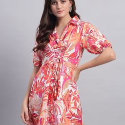 ROSEMELON Women Floral Print A-Line Dress-picture-35